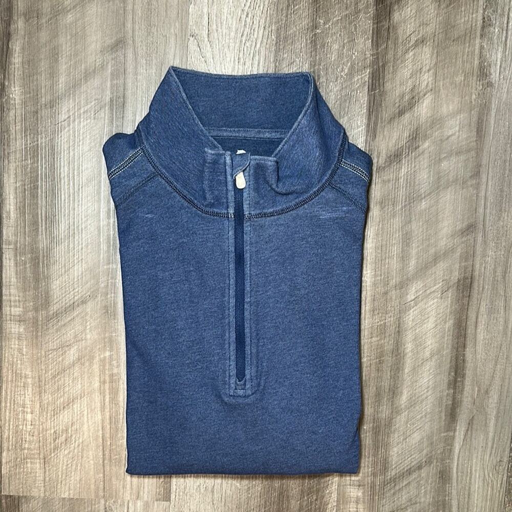 Tommy Bahama Island Zone Lightweight Soft Quarter Zip Pullover - Large